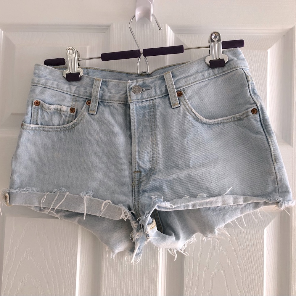 Levi’s 501 Cuffed Denim Shorts